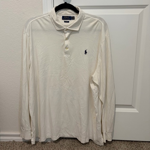 Polo Ralph Lauren Other - Polo by Ralph Lauren Men's White Long Sleeve Polo